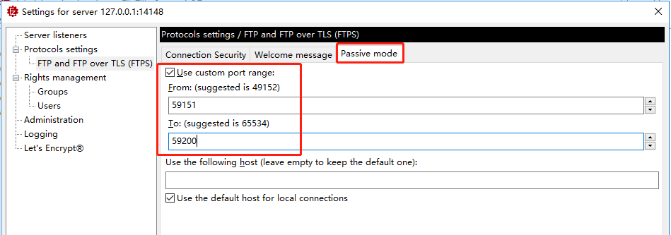 FileZilla Server 新版配置教程