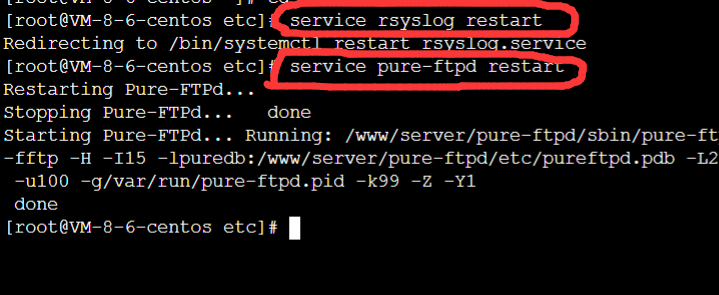 宝塔面板搭建的FTP软件 pure-ftpd如何开启日志功能