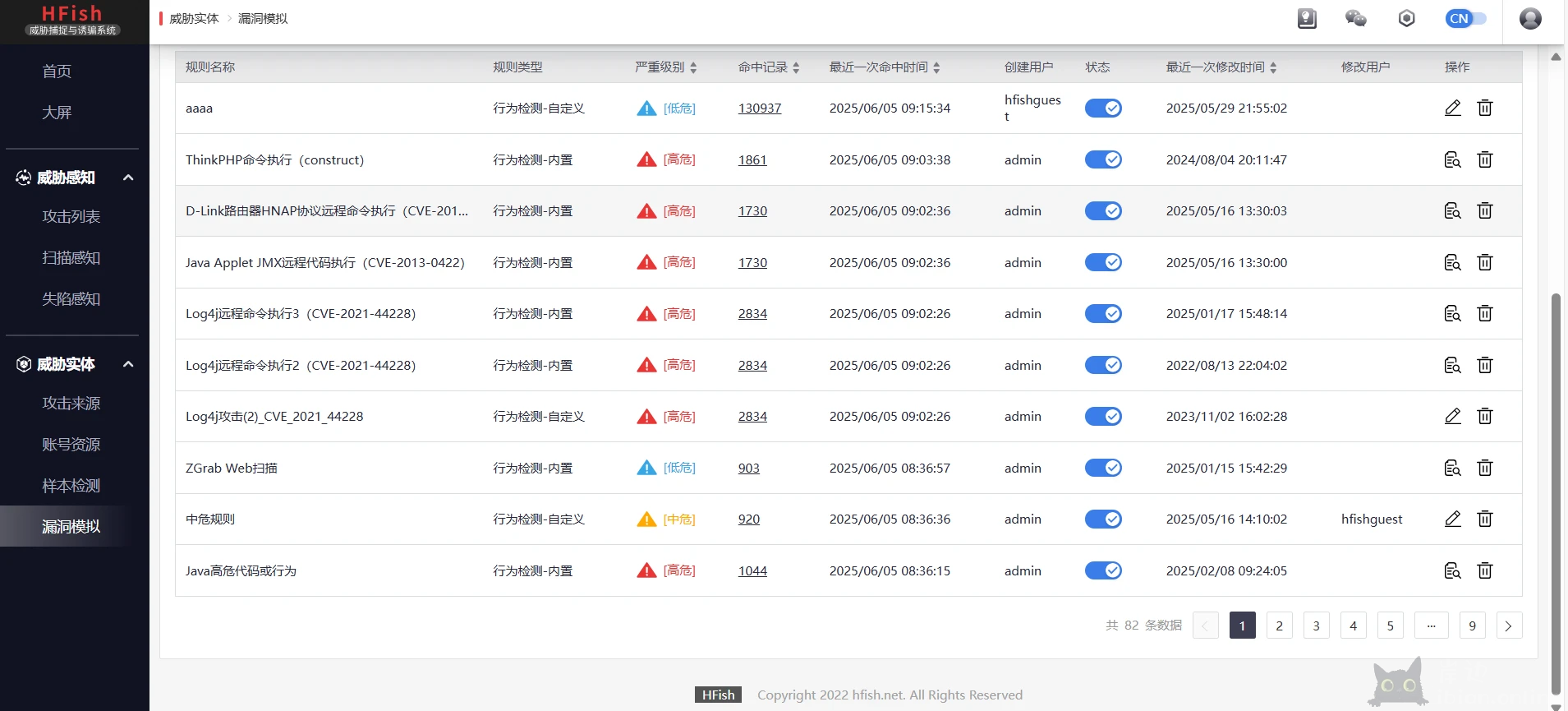 HFish-反制溯源欺骗防御主动防御-HFish免费蜜罐平台