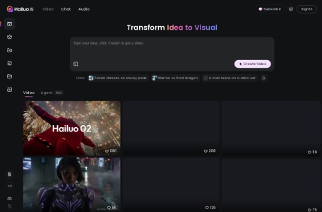 海螺视频：每个想法都是一部大片