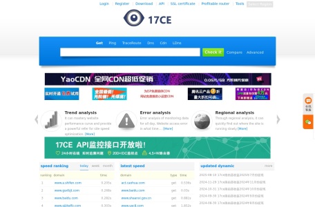网站测速