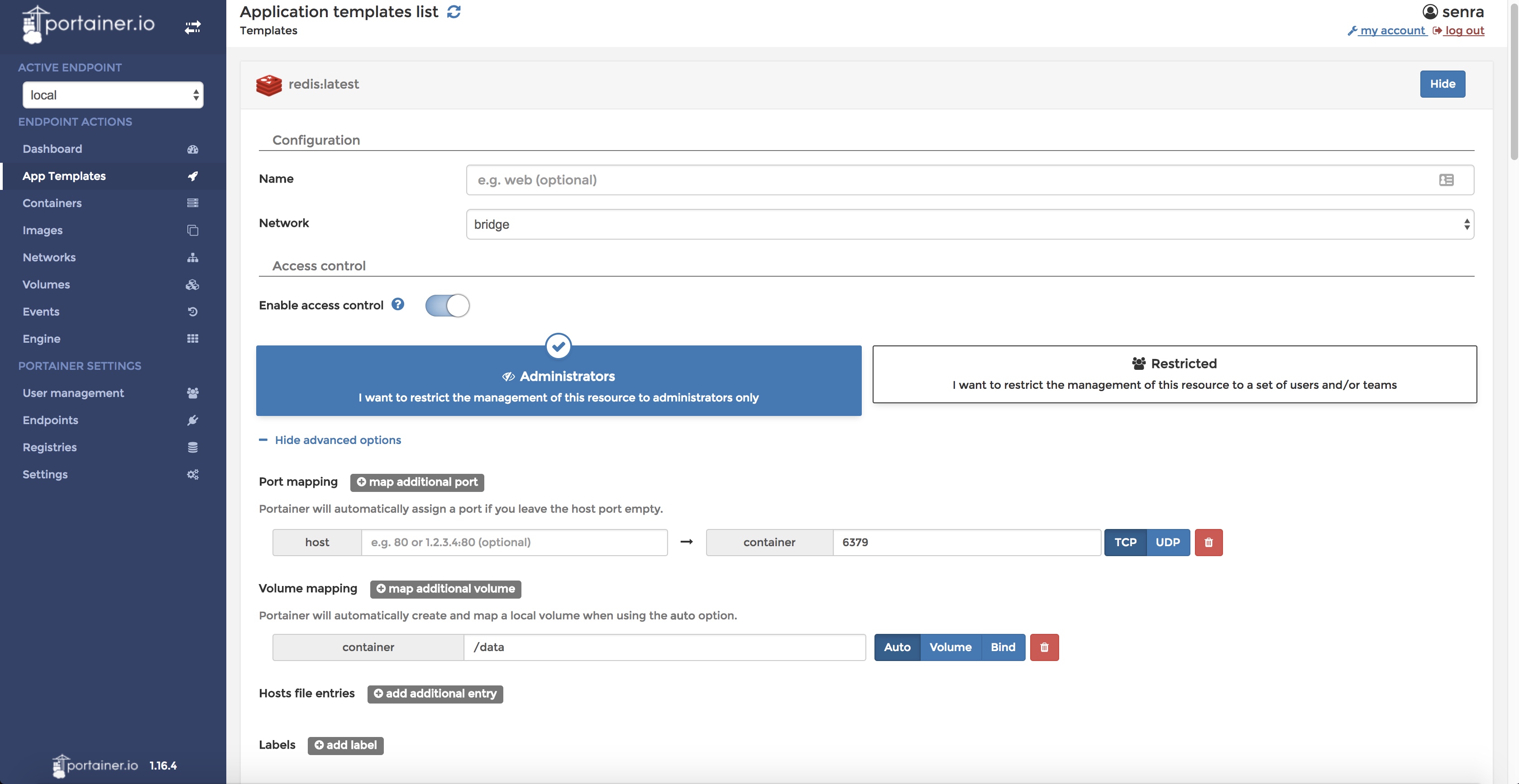Docker管理面板系列——Portainer